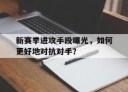 乐鱼app-新赛季进攻手段曝光，如何更好地对抗对手？
